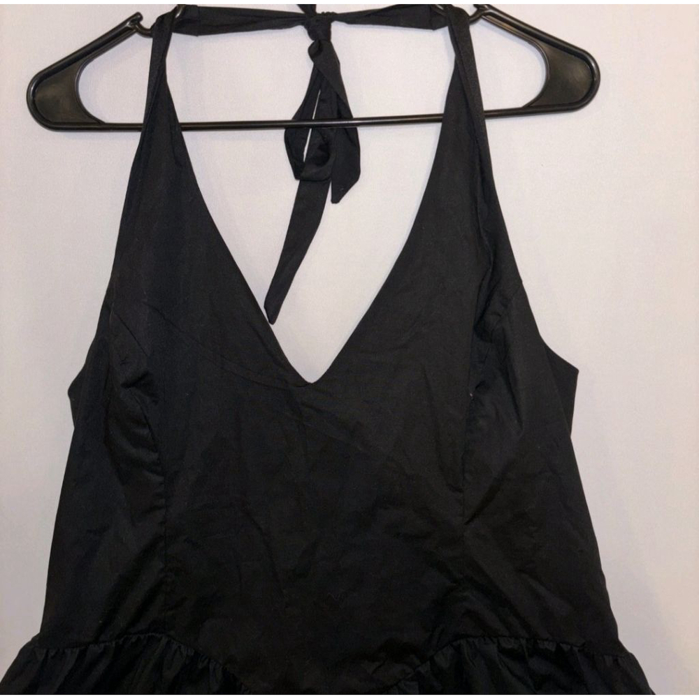 Wild Fable Black Halter Skater Dress - Picture 3 of 6